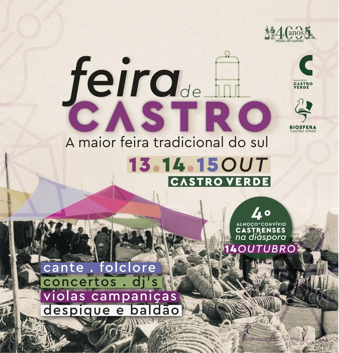 Feira de Castro arranca hoje Rádio Vidigueira